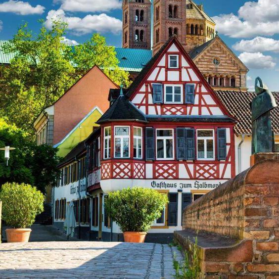 Hotel Gasthaus Zum Halbmond Espira Exterior foto